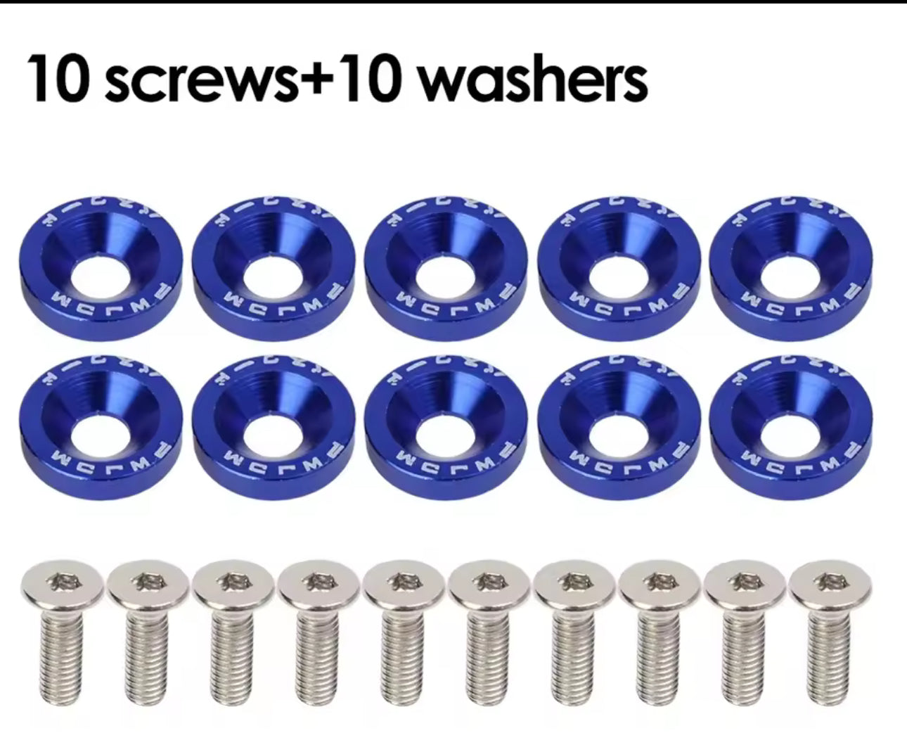 Chuma colored washers